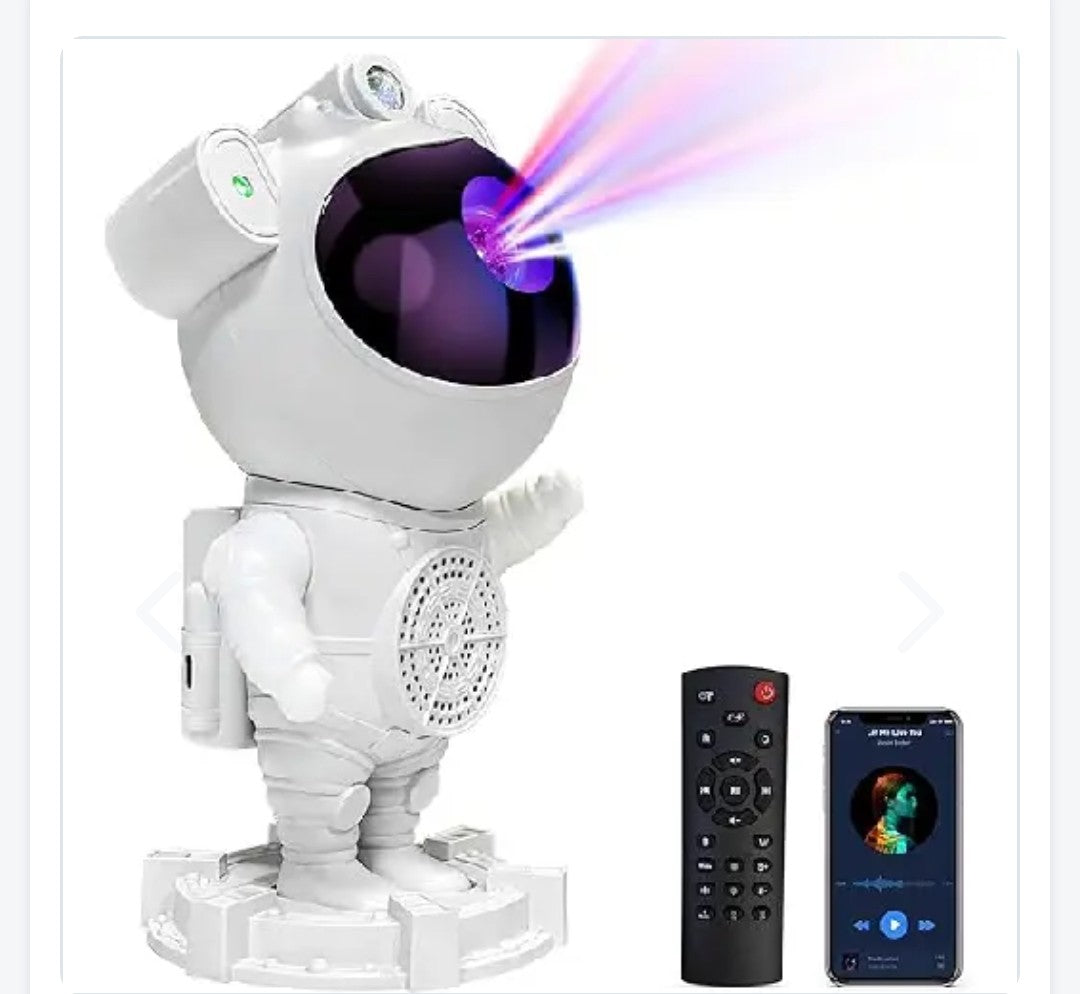 💥NUEVO PROYECTOR ASTRONAUTA CON PARLANTE Y BLUETOOTH🌌✨🎶🧑🏻‍🚀