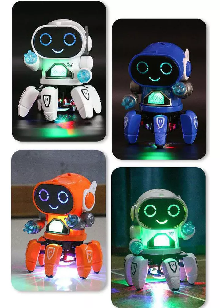 💥NUEVO ROBOT INTELIGENTE CON LUCES LED Y MÚSICA🎶🤖