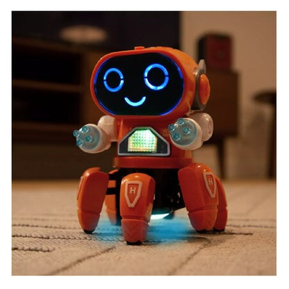 💥NUEVO ROBOT INTELIGENTE CON LUCES LED Y MÚSICA🎶🤖