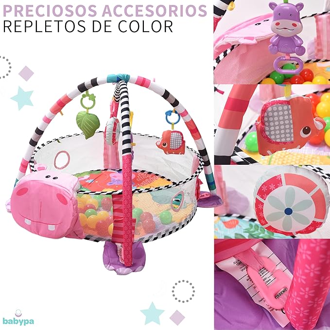 NUEVO GIMNASIO PARA BEBÉS 3 EN 1+PELOTAS INCLUÍDAS👶🏻💥🎉