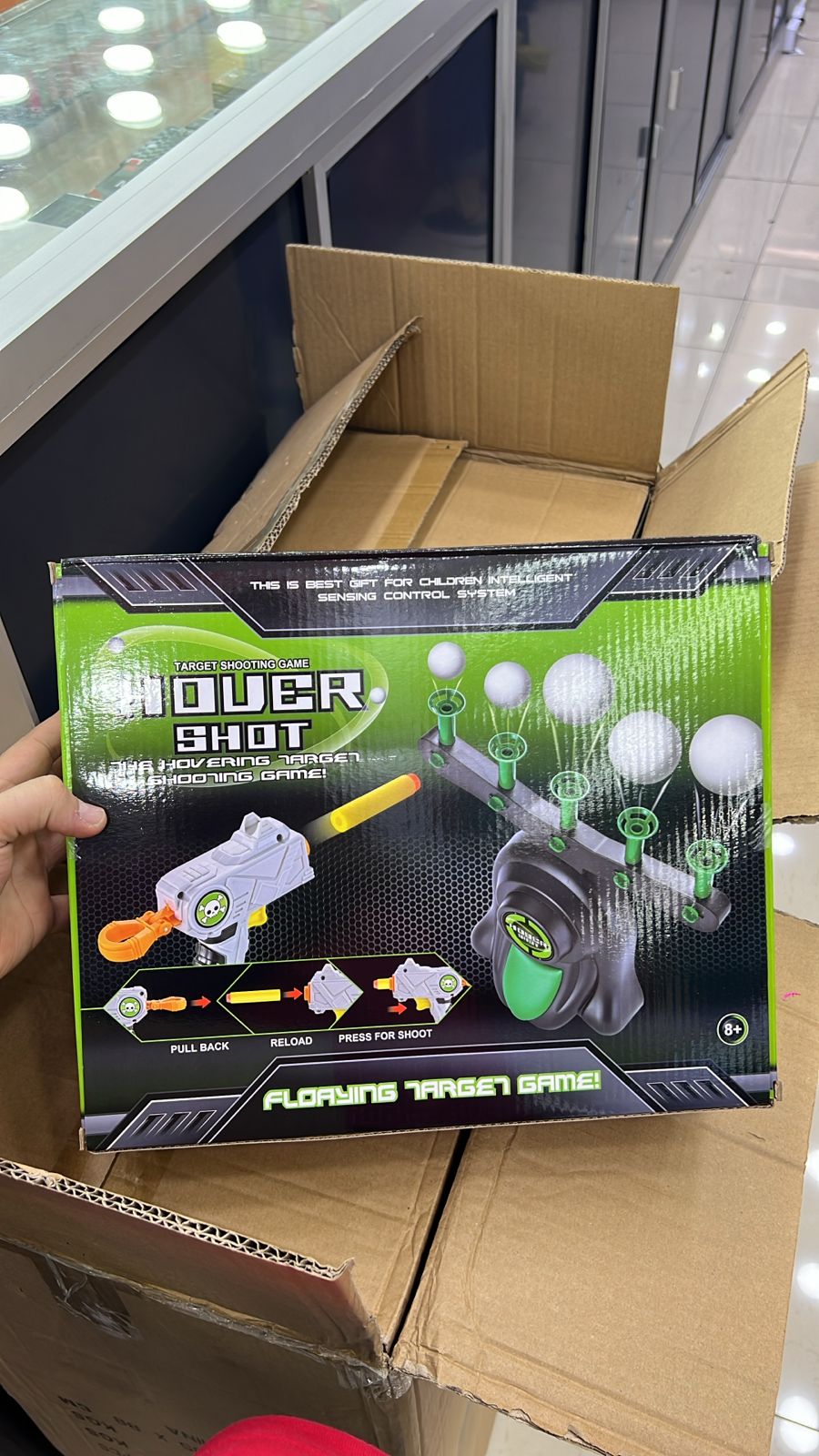 🟢NUEVO LANZADOR DE DARDOS HOVERSHOT🎯